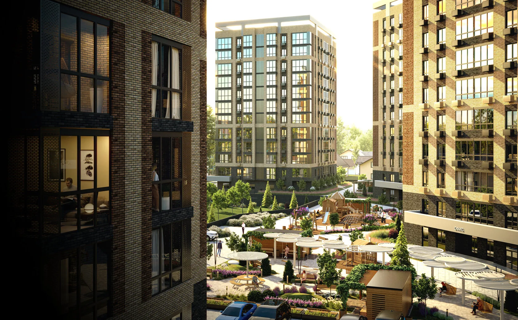 ЖК Волна — главный рендер